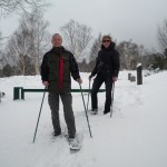 DSCN2112 Mit Schneeschuhen auf dem Vulkan