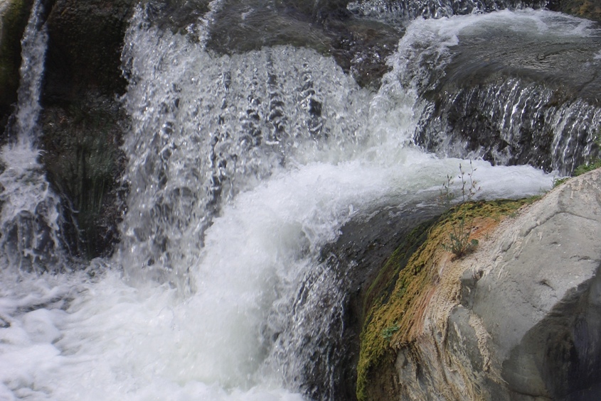 Die Alcantara - Schlucht aus Lavagestein - Sizilien