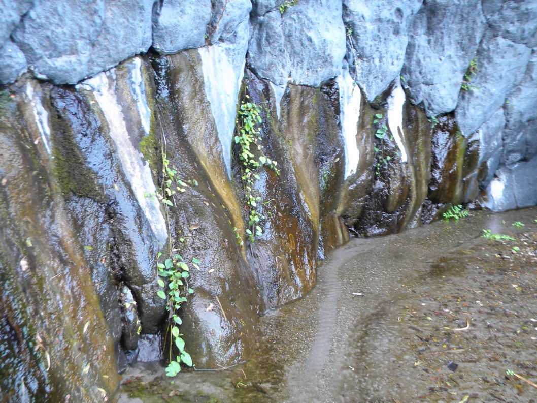 Die Alcantara - Schlucht aus Lavagestein - Sizilien