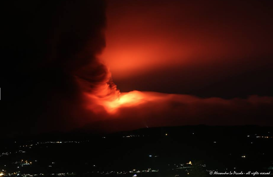 Etna Ausbruch 2014