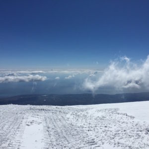 Schnee am Etna