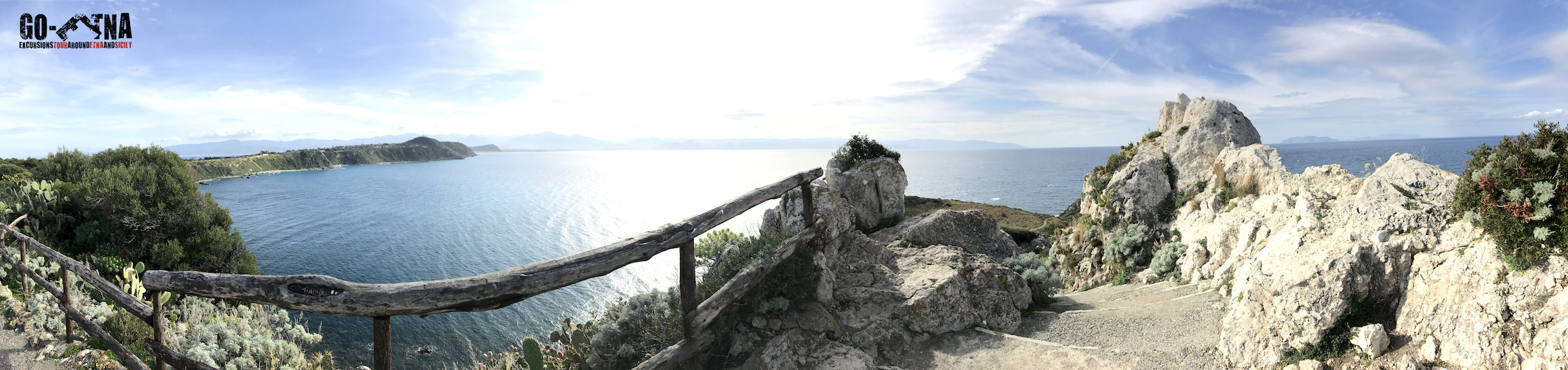 Die Venus Lagune am Kap von Milazzo