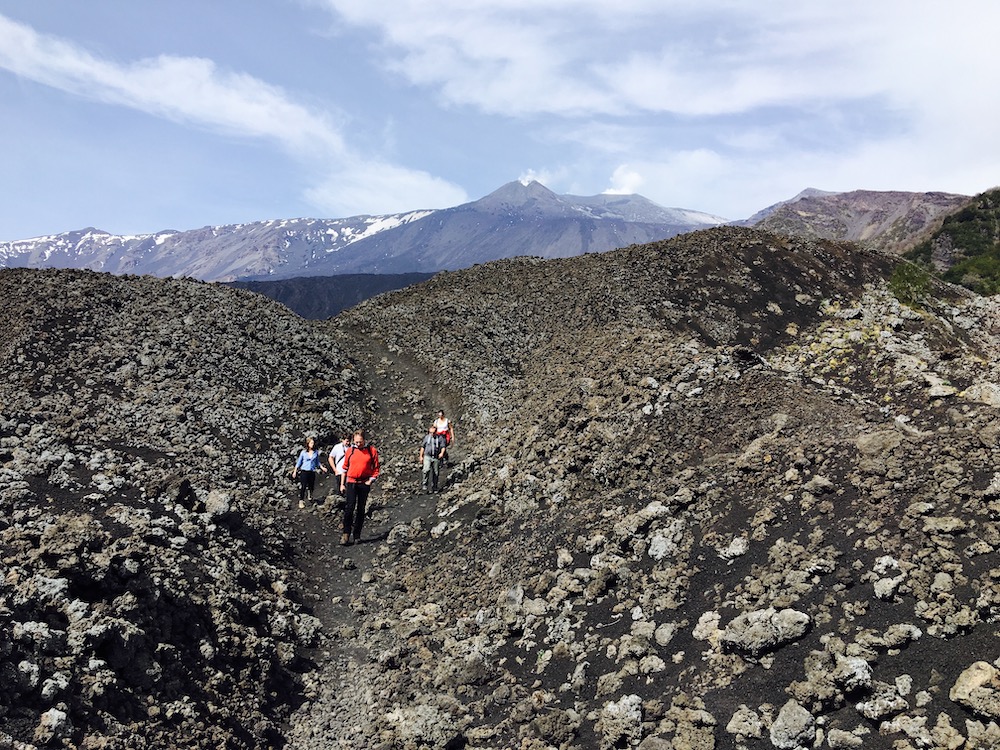 Etna wanderung