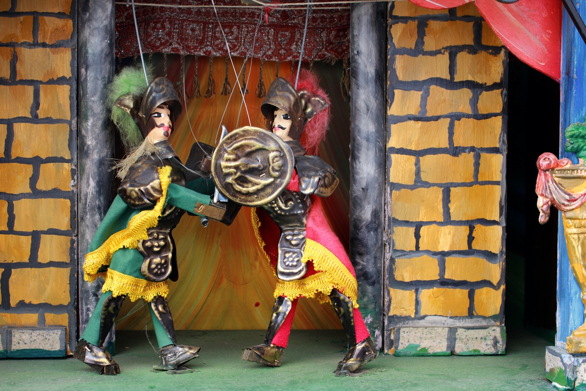 sizilianische Marionettentheater