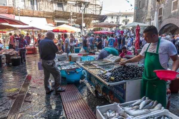 Catania Fischmarkt