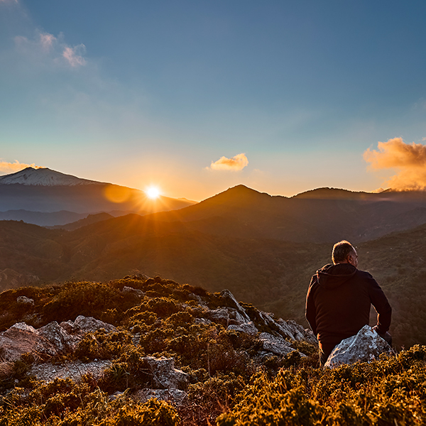 Ätna Halbtages Jeep Tour - Sonnenuntergang